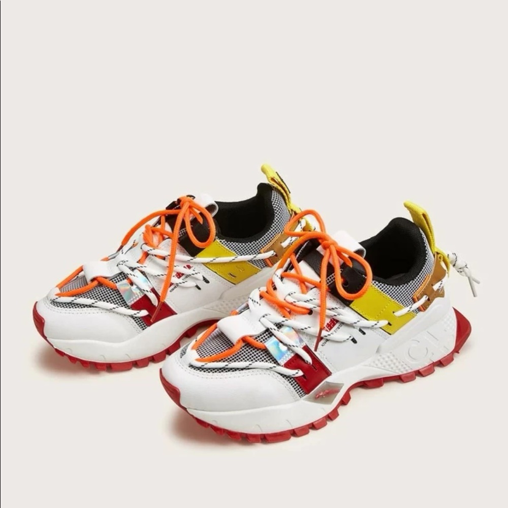 transparent sneakers